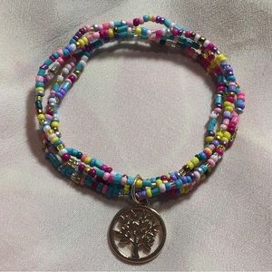 Tree of Life Seedbead Bracelet